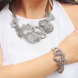 Deco collage necklace